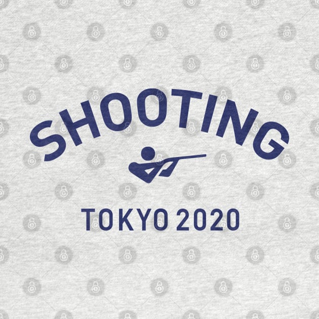 Shooting Olympics Tokyo 2020 Games pictograms by Aldebaran